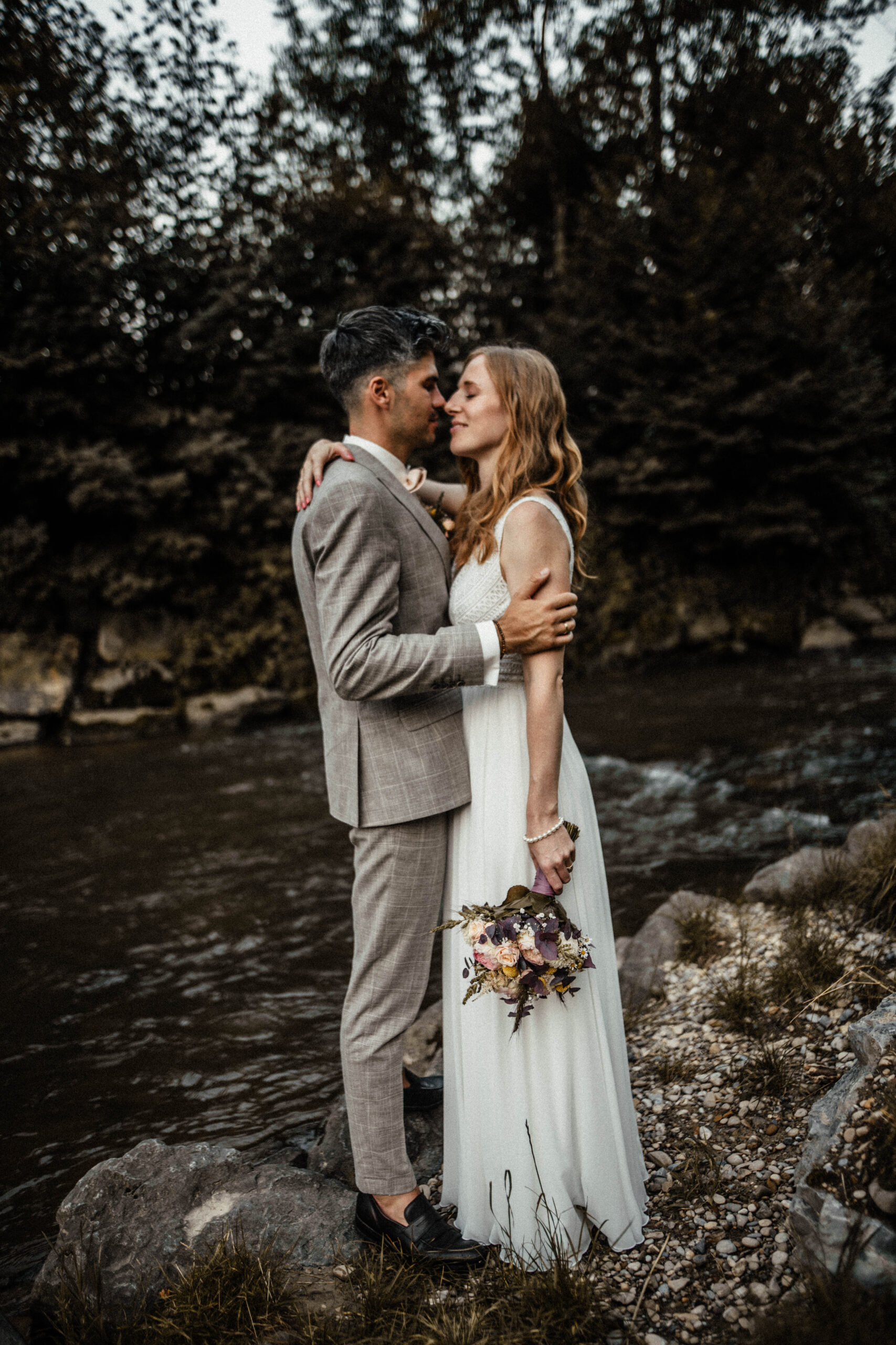 Leutkirch Hochzeit im Allgäu Boho luxus Hochzeit Brautstylistin mobiles Brautstyling