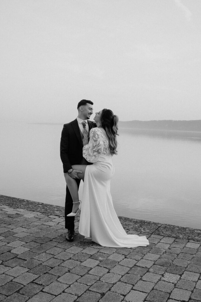 Brautstyling Bodensee Hochzeit in Lindau heiraten am See